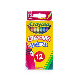 CRAYONES CRAYOLA CLASICOS 12U CRAYONES CRAYOLA CLASICOS 12U