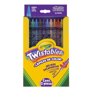 LAPICES DE COLOR CRAYOLA TWISTABLES 12U LAPICES DE COLOR CRAYOLA TWISTABLES 12U