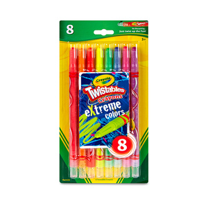 CRAYON TWISTABLE CRAYOLA COLORES EXTREMOS 8U CRAYON TWISTABLE CRAYOLA COLORES EXTREMOS 8U
