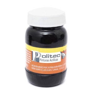 PINTURA ACRILICA NEGRO INTENSO POLITEC N302 100ML PZ PINTURA ACRILICA NEGRO INTENSO POLITEC N302 100ML PZ