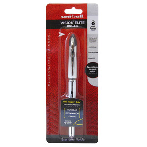ROLLER UNIBALL VISION ELITE 0.8 MM NEGRO 1U PUNTO MEDIANO ROLLER UNIBALL VISION ELITE 0.8 MM NEGRO 1U PUNTO MEDIANO