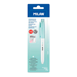 PORTAMINAS MILAN P1 TURQUESA MINA 0.7MM PORTAMINAS MILAN P1 TURQUESA MINA 0.7MM