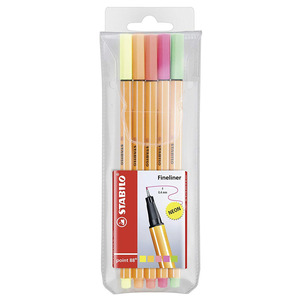 ESTUCHE STABILO POINT 88 NEON ESTUCHE STABILO POINT 88 NEON