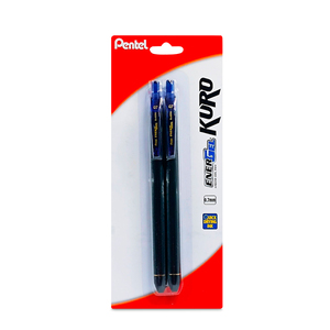 BOLIGRAFO PENTEL ENERGEL KURO 0.7MM AZUL 2U BOLIGRAFO PENTEL ENERGEL KURO 0.7MM AZUL 2U
