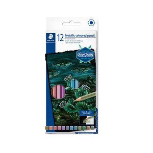 LAPICES DE COLOR STAEDTLER METALICOS 12U LAPICES DE COLOR STAEDTLER METALICOS 12U