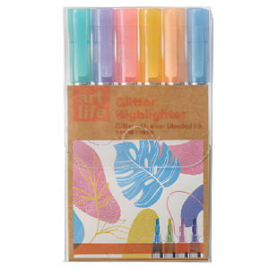 MARCATEXTOS TREE IN ART GLITTER PASTEL 6U MARCATEXTOS TREE IN ART GLITTER PASTEL 6U