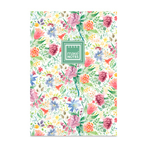 LIBRETA MAKE NOTES A5 40H COLECCION FLORES SILVESTRES LIBRETA MAKE NOTES A5 40H COLECCION FLORES SILVESTRES