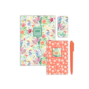 SET ESCRITURA MAKE NOTES COLECCION FLORES SILVESTRES 4U CONTIENE:2 LIBRETAS, 1 BOLIGRAFO, 1 SEPARADOR SET ESCRITURA MAKE NOTES COLECCION FLORES SILVESTRES 4U CONTIENE:2 LIBRETAS, 1 BOLIGRAFO, 1 SEPARADOR