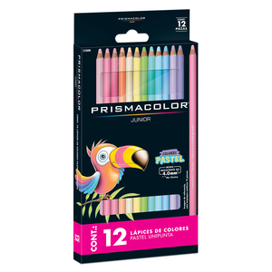 LAPICES DE COLOR PRISMACOLOR PASTEL 12U LAPICES DE COLOR PRISMACOLOR PASTEL 12U