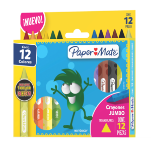 CRAYONES PAPER MATE TRIANGULARES 12U CRAYONES PAPER MATE TRIANGULARES 12U