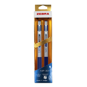 BOLIGRAFO Y PORTAMINAS ZEBRA METALICO ZEBRA MF-301 AZUL ESTUCHE METALIZADO BOLIGRAFO Y PORTAMINAS ZEBRA METALICO ZEBRA MF-301 AZUL ESTUCHE METALIZADO