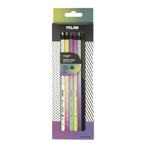 LAPICES DE COLORES MILAN SUNSET MINA GRUESA 6U LAPICES DE COLORES MILAN SUNSET MINA GRUESA 6U