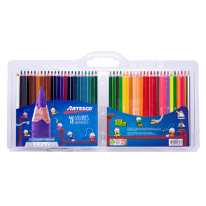 LAPICES DE COLOR ARTESCO SUPERPUNTA TRIANGULARES 4MM 48U LAPICES DE COLOR ARTESCO SUPERPUNTA TRIANGULARES 4MM 48U