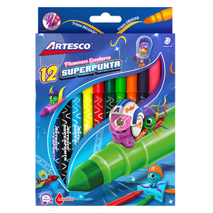 MARCADORES ARTESCO SUPERPUNTA 12U MARCADORES ARTESCO SUPERPUNTA 12U