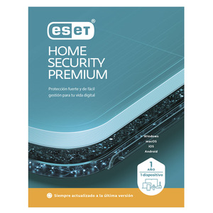 ANTIVIRUS ESET HOME SECURITY PREMIUM 1 YEAR 1 DEVICE ANTIVIRUS ESET HOME SECURITY PREMIUM 1 YEAR 1 DEVICE