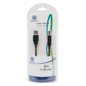 CABLE SPECTRA USB MACHO TIPO A A USB MACHO TIPO A 53616 CABLE SPECTRA USB MACHO TIPO A A USB MACHO TIPO A 53616