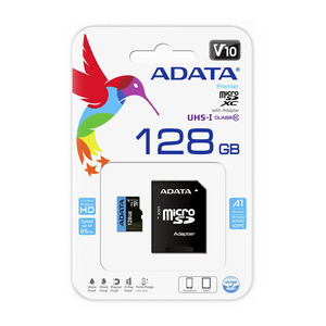 MEMORIA ADATA MICRO SD 128GB AUSDX128GUICL10 MEMORIA ADATA MICRO SD 128GB AUSDX128GUICL10