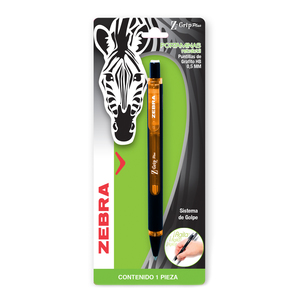 PORTAMINAS ZEBRA DE GOLPE Z-GRIP PLUS 0.5 MM SURTIDO 1U PORTAMINAS ZEBRA DE GOLPE Z-GRIP PLUS 0.5 MM SURTIDO 1U