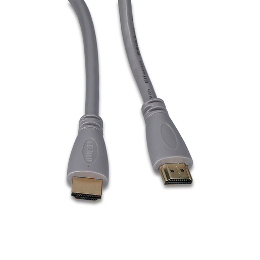 CABLE HDMI A HDMI 3.65 METROS (COLOR PLATA)
