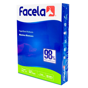 RESMA PAPEL BOND FACELA TAMANO CART 8.5 X 11 , 75GR RESMA PAPEL BOND FACELA TAMANO CART 8.5 X 11 , 75GR