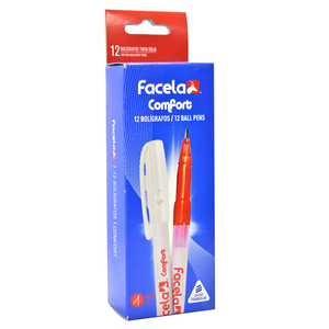 BOLIGRAFO COMFORT ROJO DOCENA