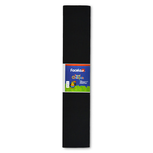 PAPEL CREPE FACELA 10PACK NEGRO PAPEL CREPE FACELA 10PACK NEGRO