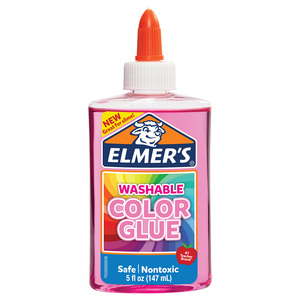 GOMA ELMERS TRANSPARENTE ROSADO 5OZ GOMA ELMERS TRANSPARENTE ROSADO 5OZ