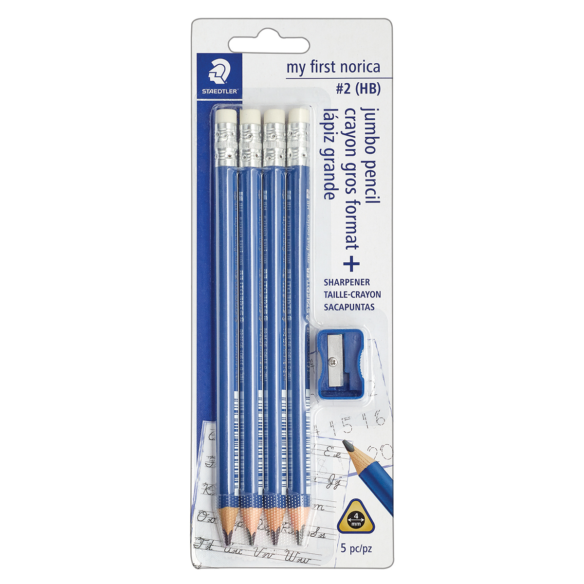 Blíster 6 lápices Staedtler triangular fino - Material escolar, oficina y  nuevas tecnologias