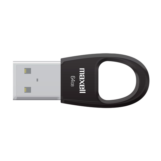 USB MAXELL 64 GB USBK-64 BLACK
