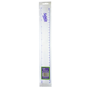 REGLA SABLON 30CM TRANSPARENTE REGLA SABLON 30CM TRANSPARENTE