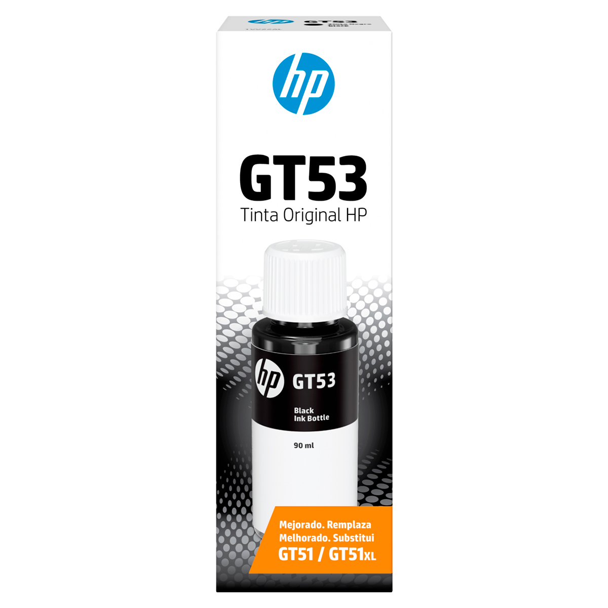 Botella De Tinta Hp Negro Gt53 Office Depot El Salvador