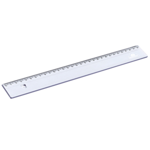 REGLA 30 CM ACRIMET (CRISTAL)