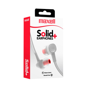 AUDIFONOS MAXELL IN EAR ALAMBRICOS SOLID + SIN-8 COLORES AUDIFONOS MAXELL IN EAR ALAMBRICOS SOLID + SIN-8 COLORES