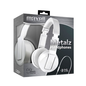 AUDIFONOS MAXELL TIPO DIADEMA ALAMBRICOS METALZ SMS-10 METALZ AUDIFONOS MAXELL TIPO DIADEMA ALAMBRICOS METALZ SMS-10 METALZ