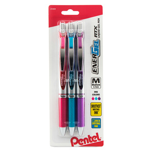 BOLIGRAFO PENTEL RETRACTIL ENERGEL 0.7MM 3U BOLIGRAFO PENTEL RETRACTIL ENERGEL 0.7MM 3U