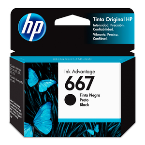 CARTUCHO DE TINTA HP 667 NEGRO CARTUCHO DE TINTA HP 667 NEGRO