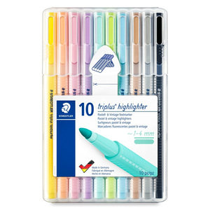 MARCATEXTO STAEDTLER TEXTSURFER PASTEL 10U MARCATEXTO STAEDTLER TEXTSURFER PASTEL 10U