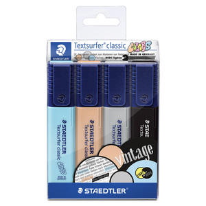 MARCATEXTO STAEDTLER TEXTSURFER VINTAGE 4U MARCATEXTO STAEDTLER TEXTSURFER VINTAGE 4U