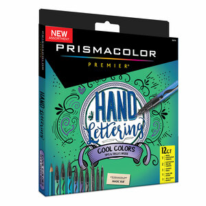 SET LETTERING PRISMACOLOR COLORES 12U