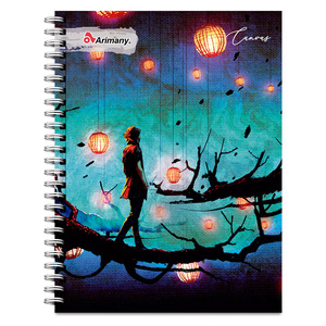 CUADERNO ESPIRAL ARIMANY CANVAS LINEAS 100H (SEMI DURA) CUADERNO ESPIRAL ARIMANY CANVAS LINEAS 100H (SEMI DURA)
