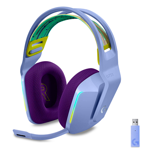 AUDIFONOS LOGITECH TIPO DIADEMA GAMING CELESTES 981-000889