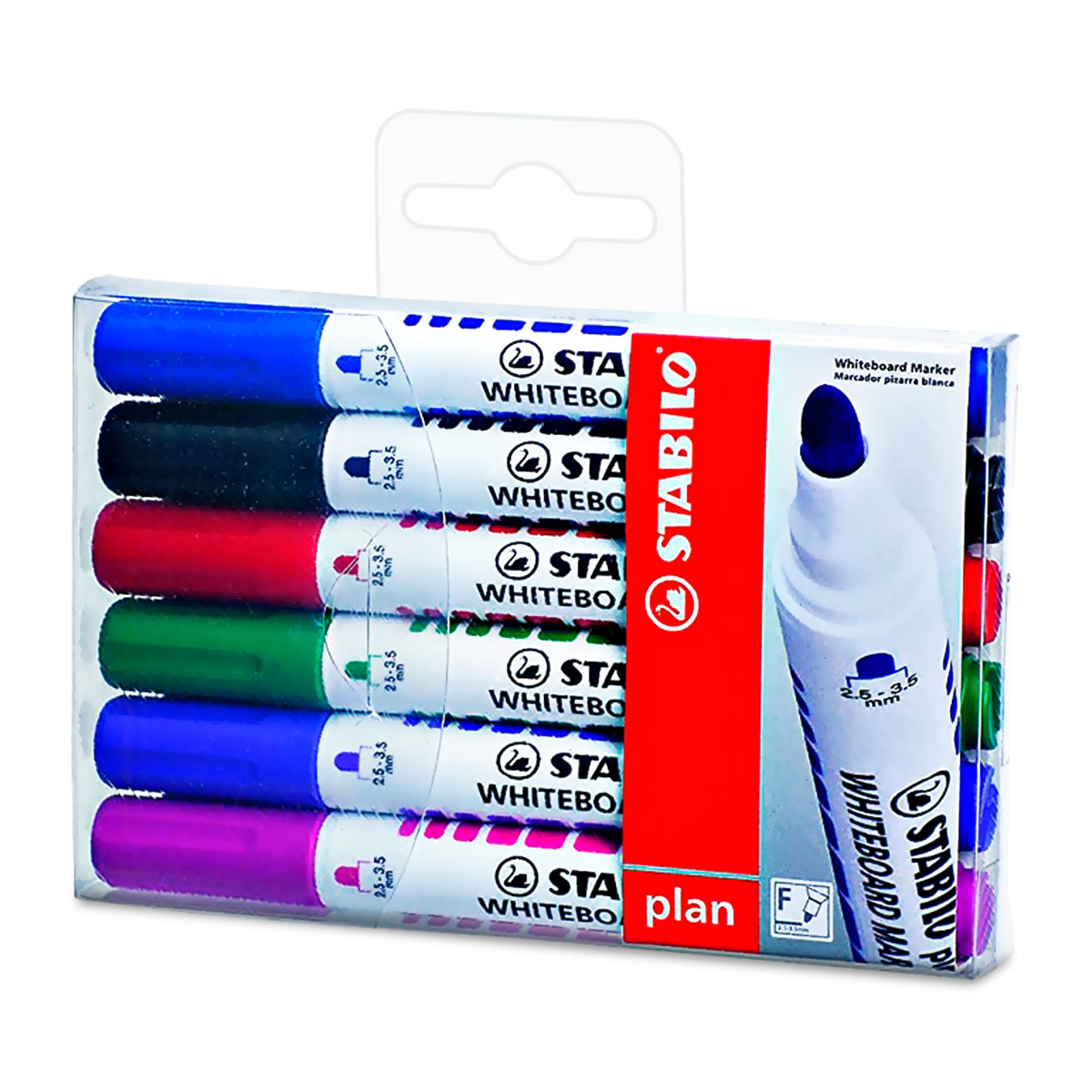 MARCADOR DE PIZARRA STABILO PLAN 6U