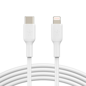 CABLE LIGHTNING BELKIN USB-C, BLANCO, 1 METRO CABLE LIGHTNING BELKIN USB-C, BLANCO, 1 METRO