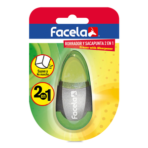 BORRADOR CON SACAPUNTA FACELA 1U BORRADOR CON SACAPUNTA FACELA 1U