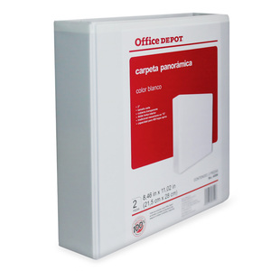 CARPETA 2 OD CON VENTANA, COLOR BLANCO, ARILLO O, 2PK CARPETA 2 OD CON VENTANA, COLOR BLANCO, ARILLO O, 2PK