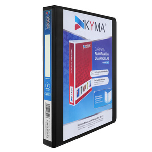 CARPETA 1 P. NEGRA KYMA BRILLANTE, ARILLO O, PANORAMICA CARPETA 1 P. NEGRA KYMA BRILLANTE, ARILLO O, PANORAMICA