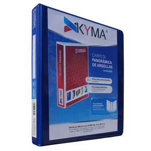 CARPETA 1 P. AZUL KYMA BRILLANTE, ARILLO O, PANORAMICA CARPETA 1 P. AZUL KYMA BRILLANTE, ARILLO O, PANORAMICA