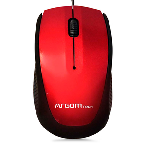 MOUSE ARGOM USB ALAMBRICO ROJO ARG-MS-0014R MOUSE ARGOM USB ALAMBRICO ROJO ARG-MS-0014R