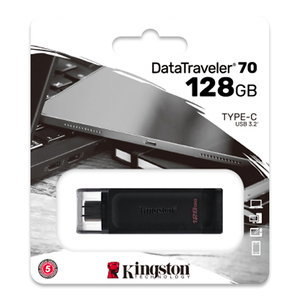 KINSGTON 128GB USB 3.0 DATARAVELER 70 TYPE C KINSGTON 128GB USB 3.0 DATARAVELER 70 TYPE C