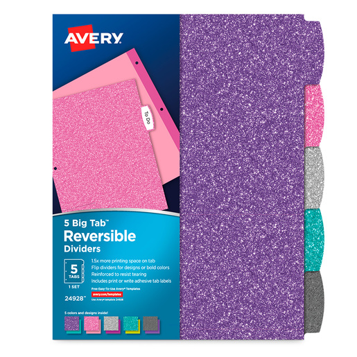 SEPARADOR PLÁSTICO FASHION 5 PESTAÑAS